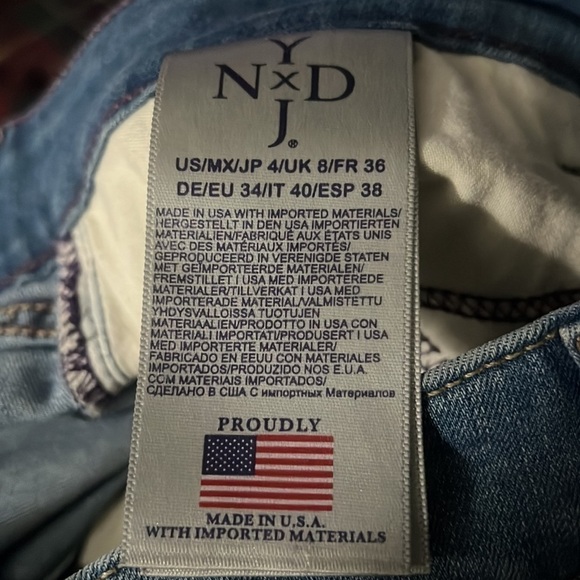 NYDJ Alina Leggings sculpting Not Your Daughter's Jeans size 4 - Picture 5 of 9